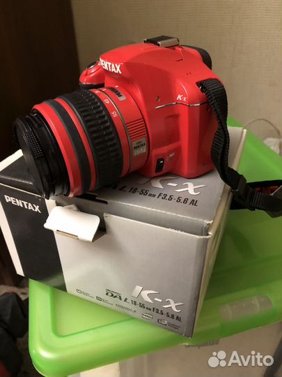 Зеркальный фотоаппарат pentax k-x
