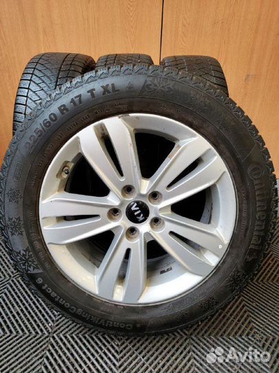 Колеса Kia Sportage continental тх 225/60R17