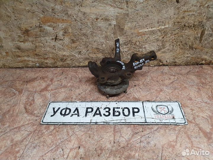 Кулак передний левый +ступица 1,8 АКПП Nissan Alme