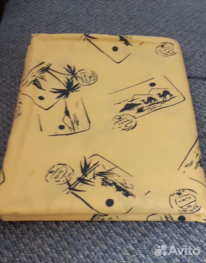 Отрез ткани СССР, 2 м, х/б ситец