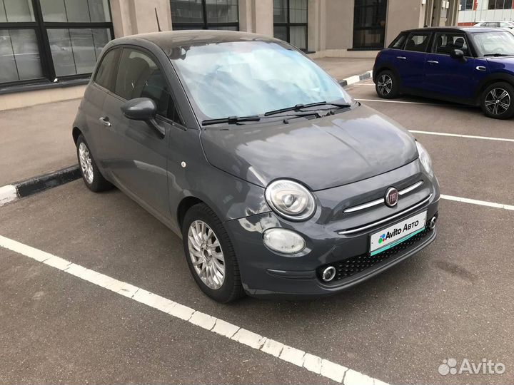 FIAT 500 1.4 AMT, 2019, 73 813 км