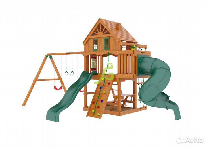 Детская площадка Шато с трубой (Домик)