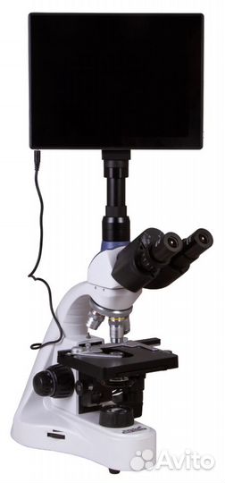 Микроскоп цифровой Levenhuk MED D10T LCD, тринокул