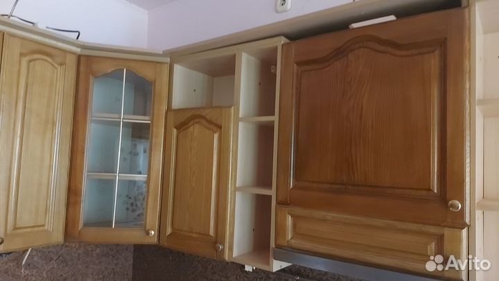 Кухня из массива дерева