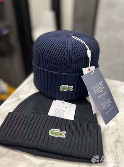 Мужская шапка Lacoste