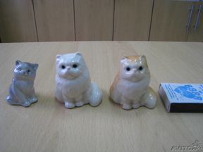 Фарфоровые статуэтки "Котята"