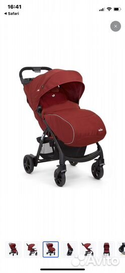 Прогулочная коляска Joie Muze LX