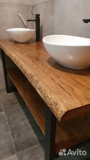 Столешница дуб из цельного массива