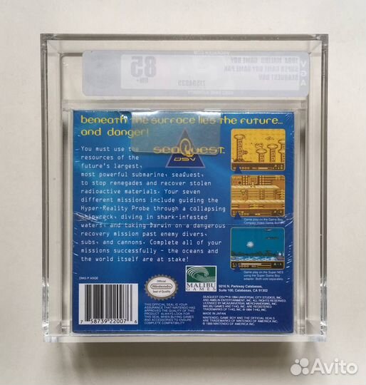SeaQuest DSV Nintendo Game Boy VGA 85 Видеоигра