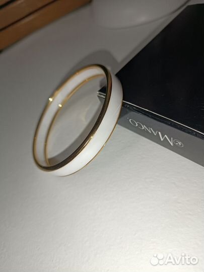 Женский браслет керамика + золото