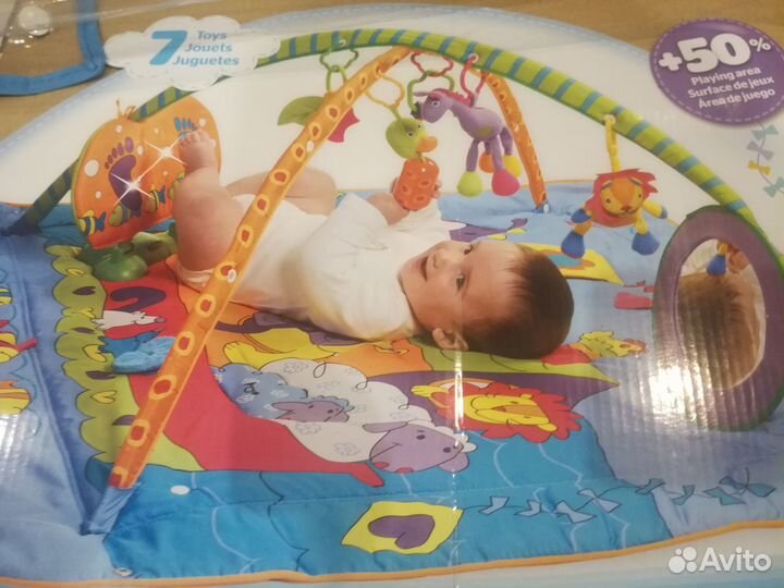 Детский развивающий коврик, тканевый стульчик