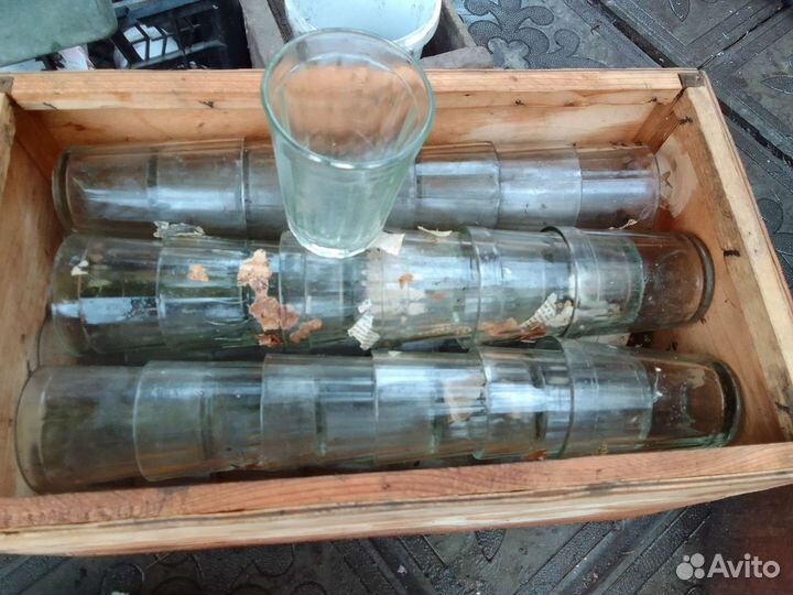 Стаканы граненые СССР