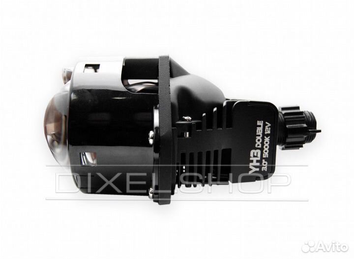Светодиодные Bi Led линзы Dixel YH3D 4500к (2шт)