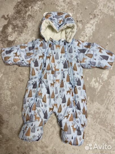 Продам зимний комбинезон 74 р-ра
