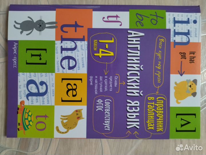 Справочник по английскому языку в картинках