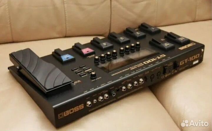 Гитарный процессор эффектов boss gt-100