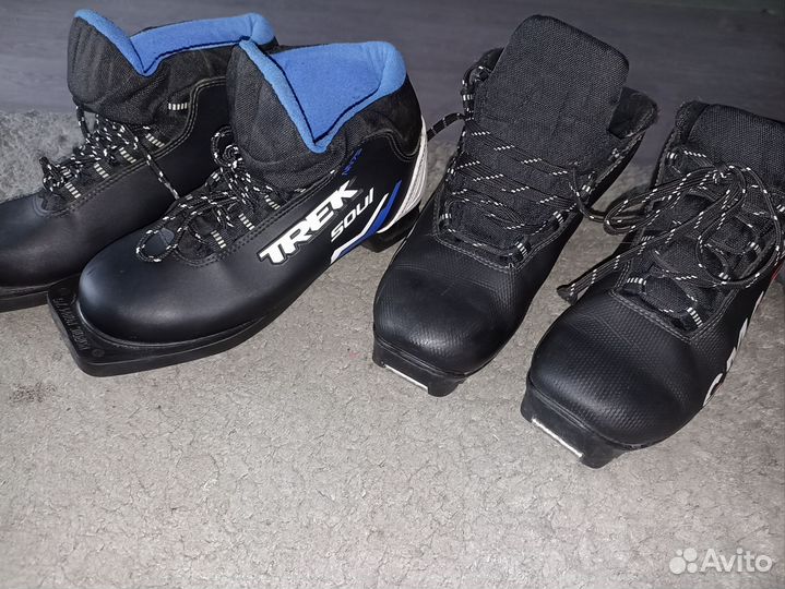 Лыжные ботинки 36р 38р