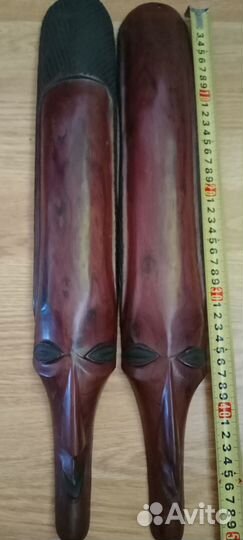 Красное дерево,маски интерьерные