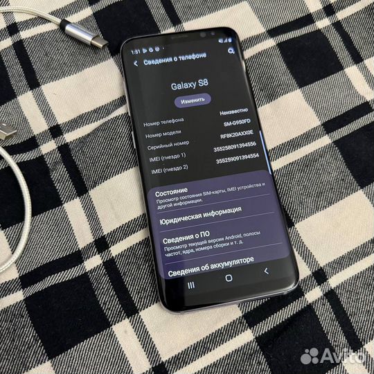 Samsung Galaxy S8, 4/64 ГБ
