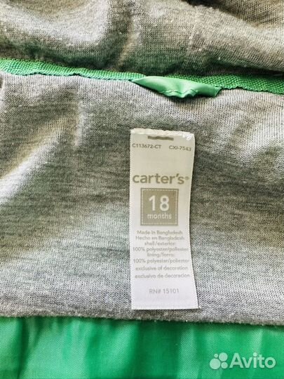 Куртка Carter's 1.5 года, Polo Ralph Lauren 21