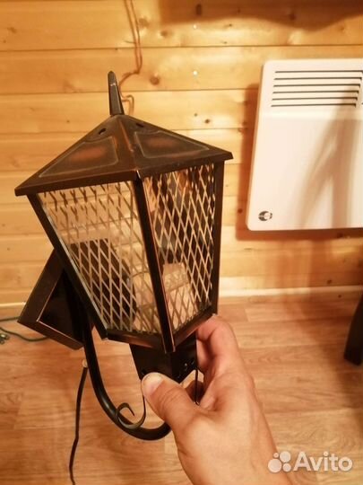 Винтажный светильник на стену