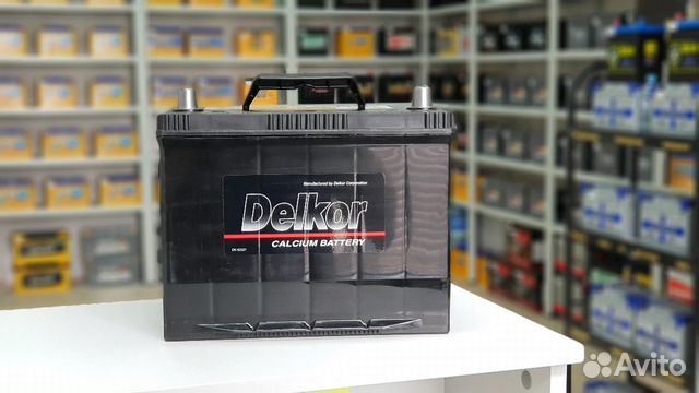 Аккумулятор Делкор 75Ah 80D26L