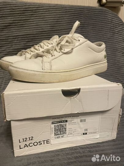 Lacoste кеды мужские оригинал