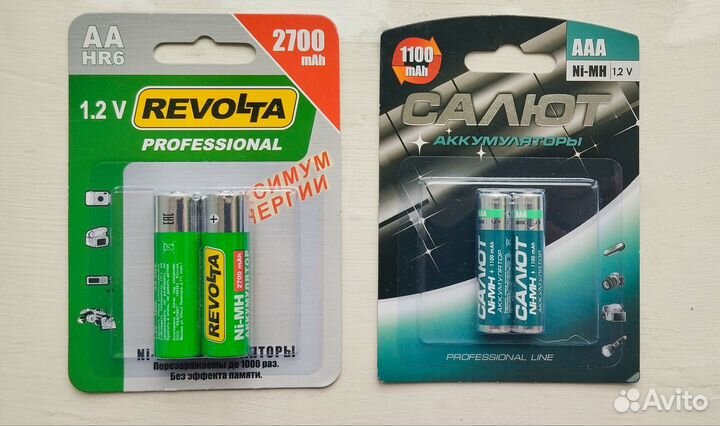 Аккумуляторные батарейки