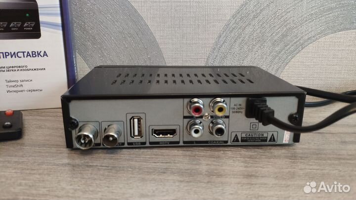 Цифровая тв приставка dvb t2/с