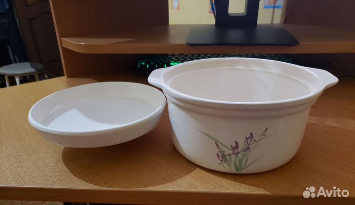 Кастрюля керамическая