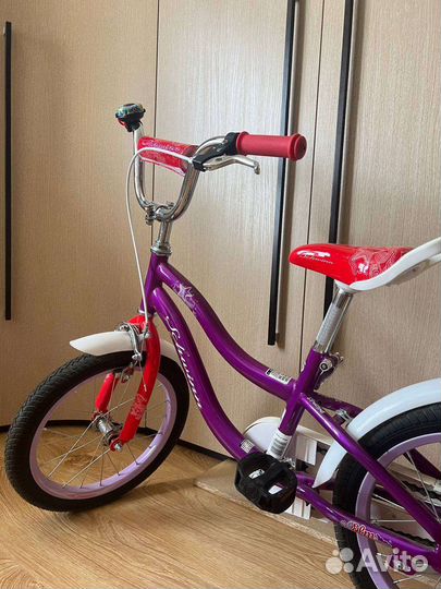 Детский велосипед для девочки. 16 schwinn оригинал