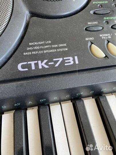 Синтезатор casio CTK-731