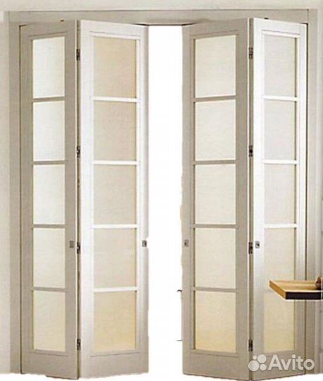 Двepь книжка складная с пленкой пвх