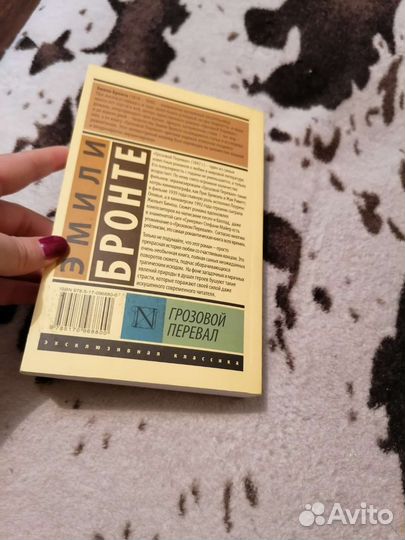 Книга Эмили Бронте Грозовой перевал