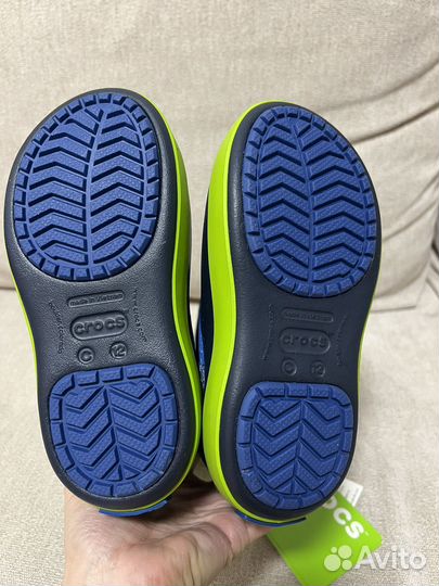 Crocs c12 новые сноубутсы сапоги детские