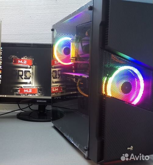 Компьютер Ryzen 5500 + AMD Radeon RX5500XT