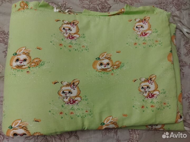 Бортики в детскую кроватку