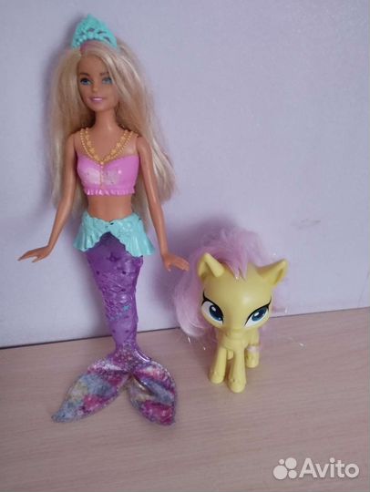 Кукла Барби с пони