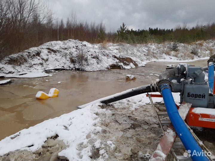 Водопонижение и водоотведение на строительстве