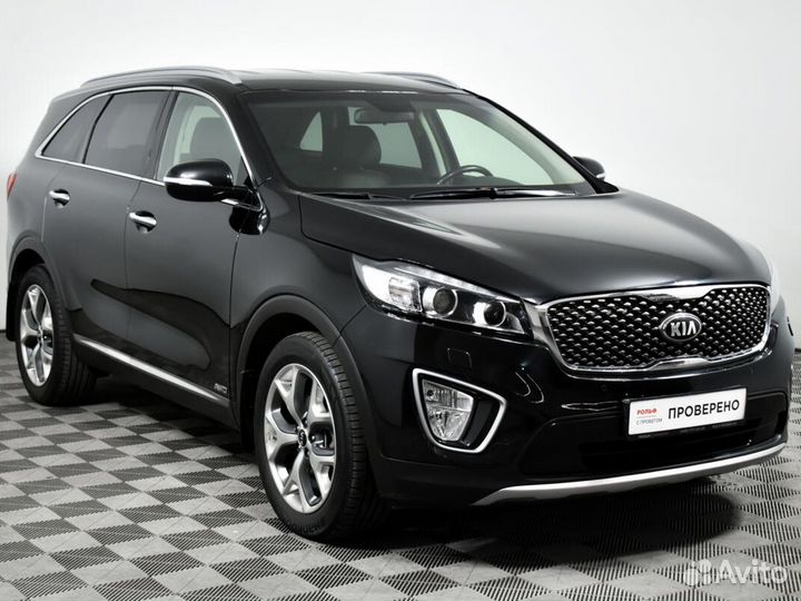 Kia Sorento Prime 2.2 AT, 2016, 75 647 км