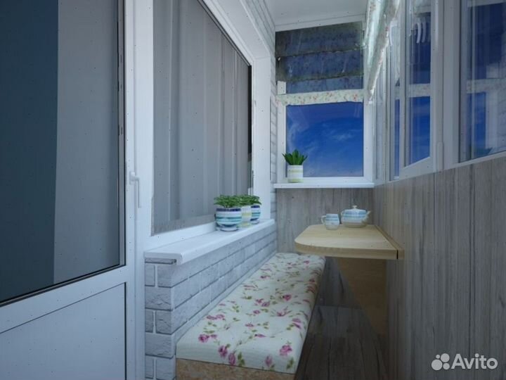 Лоджия 6м пвх