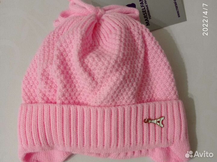 Новая демисезонная шапочка размер 38-40