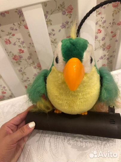 Говорящий попугай игрушка