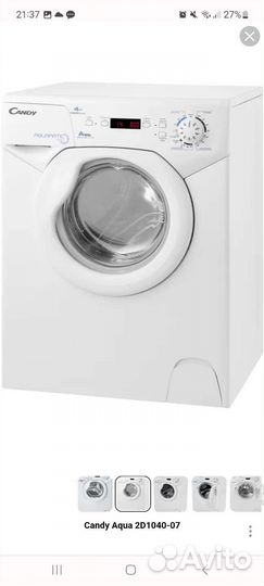 Стиральная машина Candy Aqua 2d1040 4кг