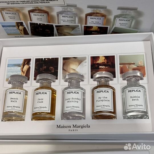Maison margiela replica духи набор jazz club