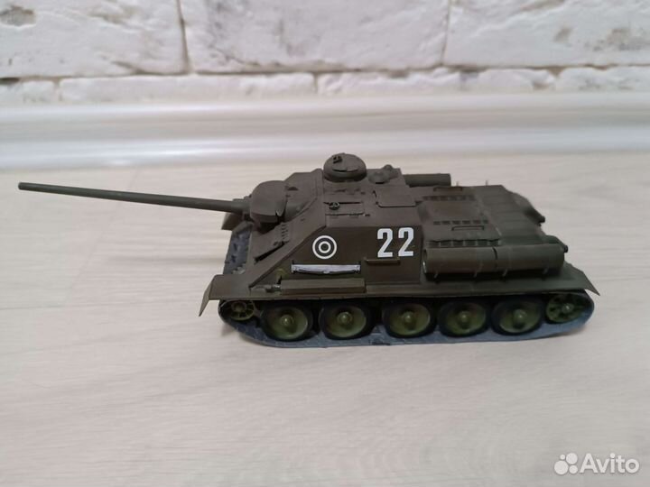 Модель танка су 100 Звезда