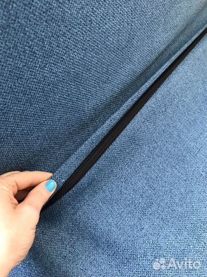 Чехол на диван бединге ikea, икеа синий и серый