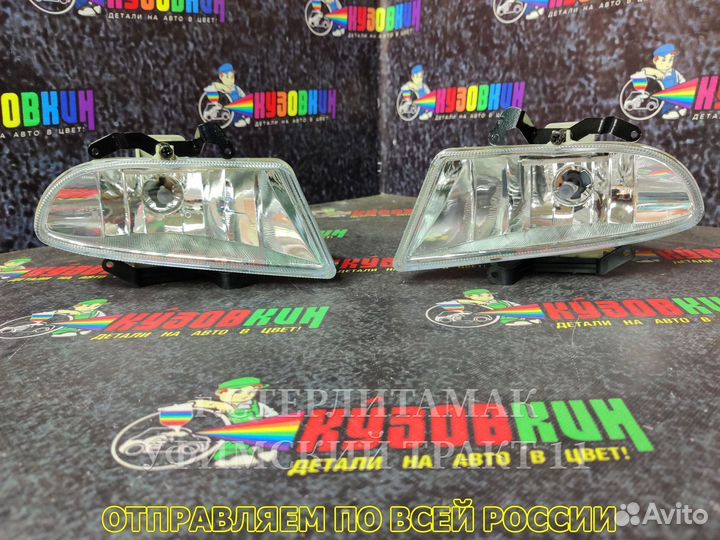 Фара противотуманная левая Hyundai Accent