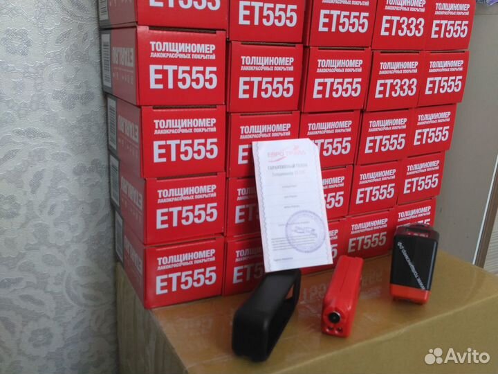 Толщиномер серии ет, новые, 2 года гарантии