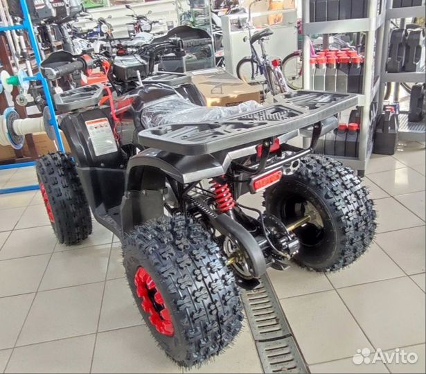 Квадроцикл Avantis Hunter 8 New черно-красный